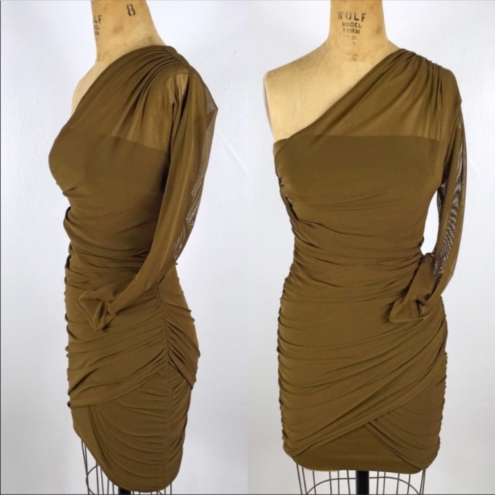 Zara Olive Dress